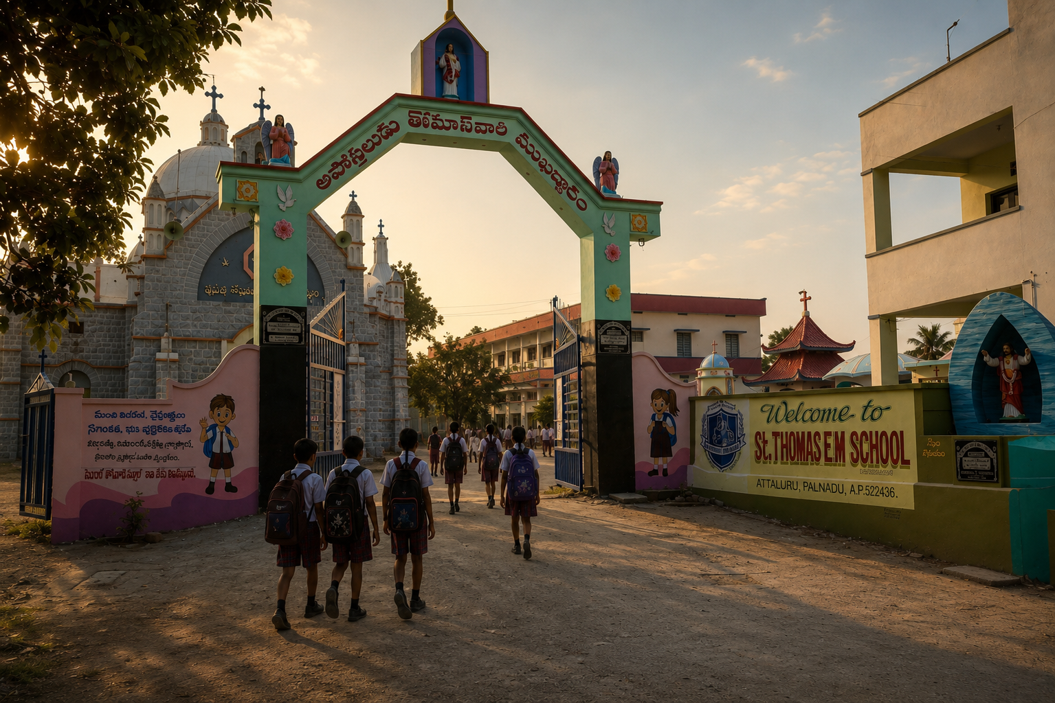 Admissions for LKG to class VIII are in progress!